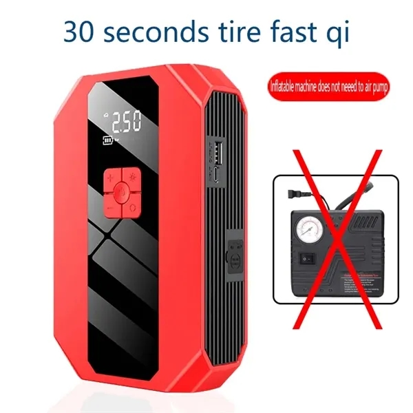 12V Multifunctional Jump Starter with Air Compressor 4