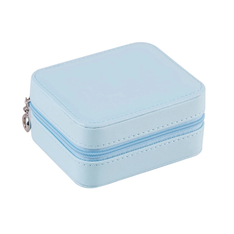 Portable Travel Jewelry Organizer Box & Earring Ring Storage 6
