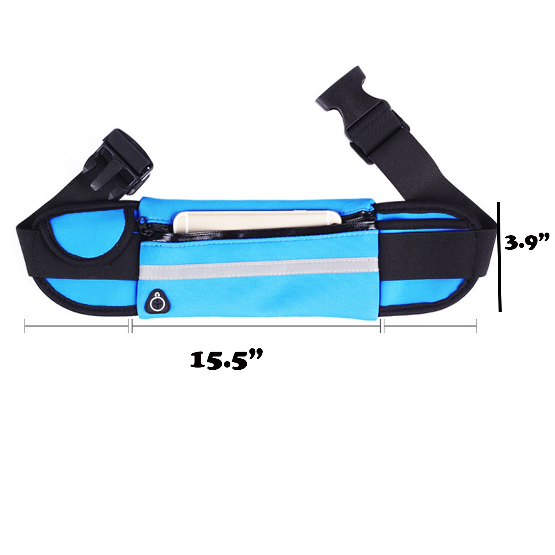 Running Belt with Adjustable Bag 2