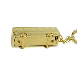 Unique Bus Shaped Alloy Key Chain With Split Ring 5
