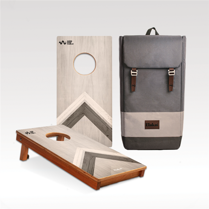 1' x 2' Compact Travel Cornhole Boards 14