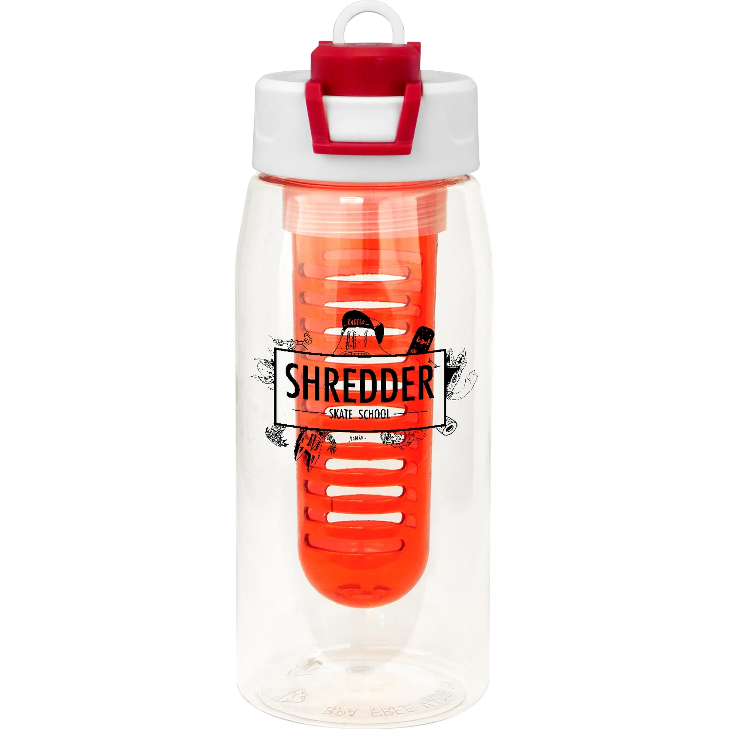 Two Tone Pop Up 25 oz. Recycled Bottle with Infuser 2