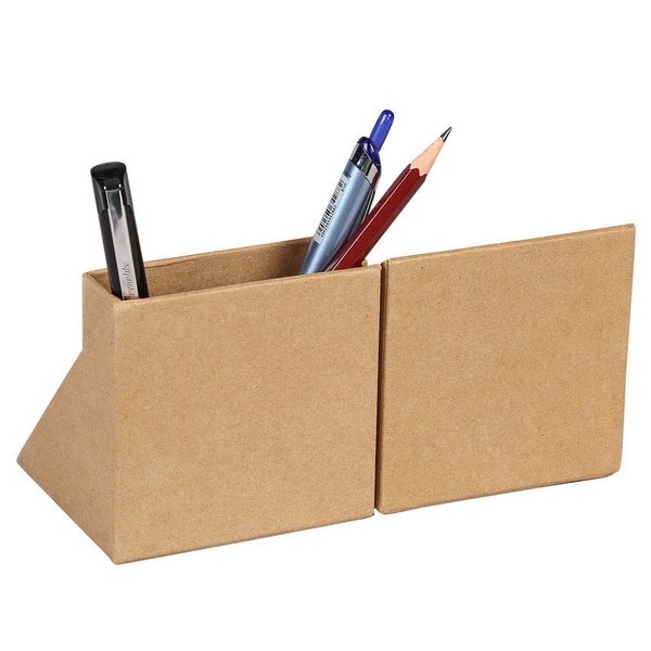 Sticky Notepad Cube Memo Pen Holder 6