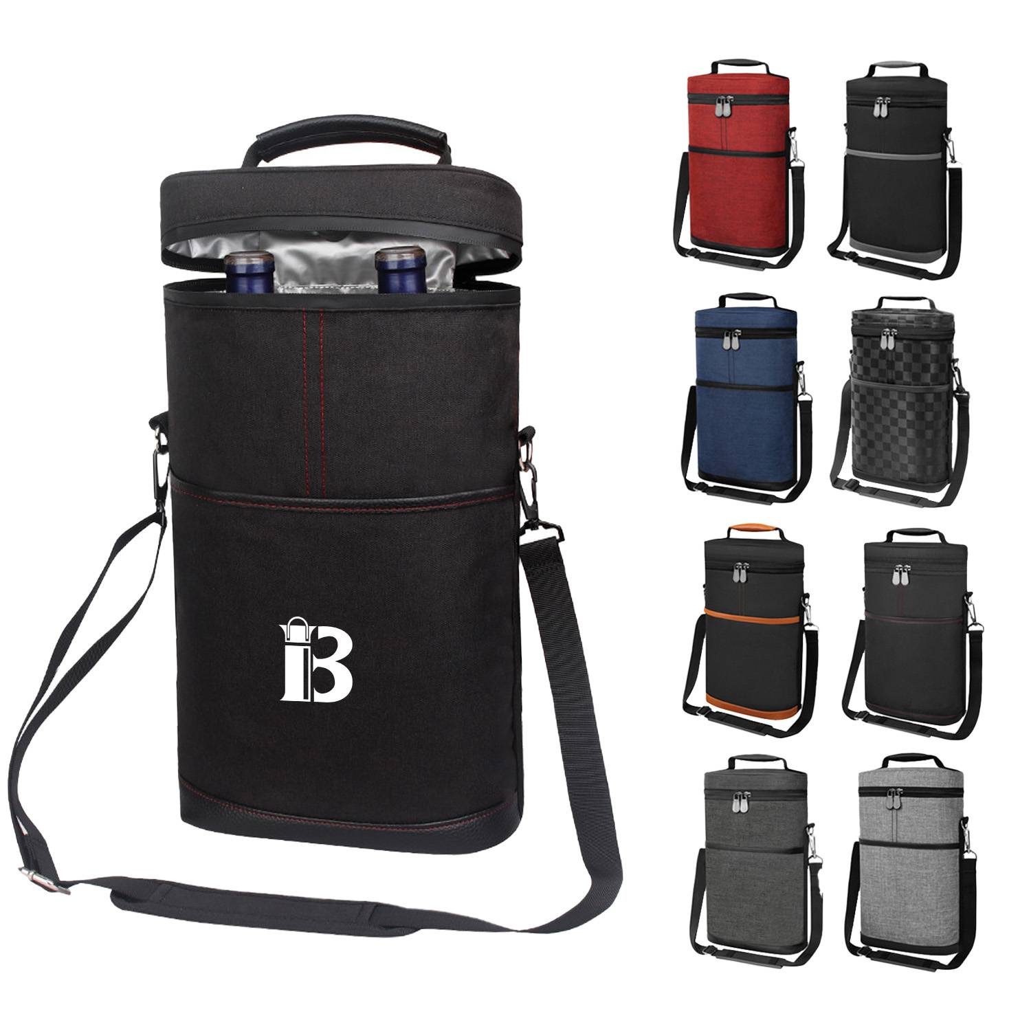 Insulated Wine Carrier Bag for Travel 3