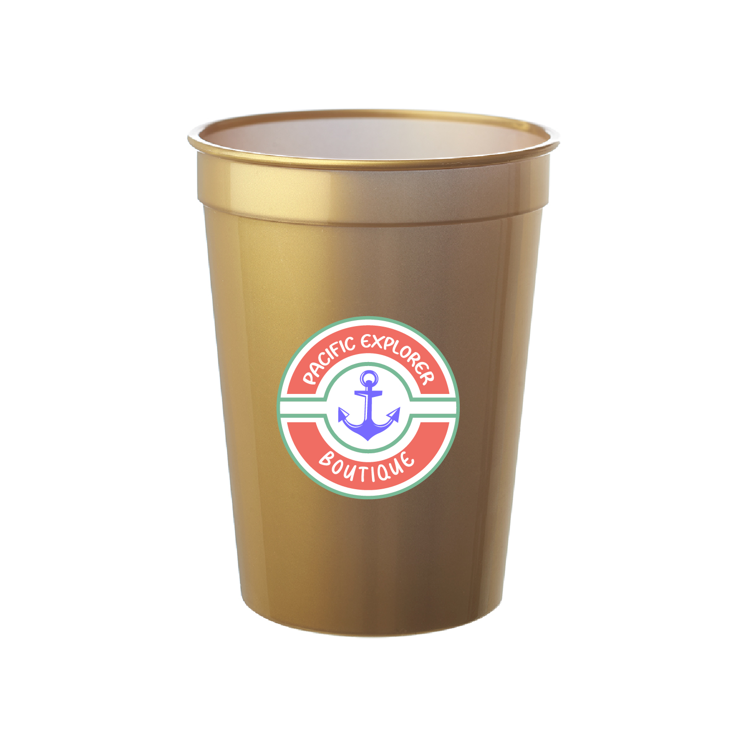 12 oz. Fanatic Plastic Stadium Cup (Full Color Imprint) 2