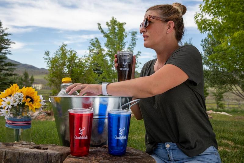 KALAHARI 16 oz. Double Wall Tritan™ Verano Tumbler with Clear Lid 19