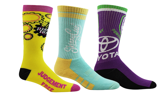 PMS Jacquard Athletic Sock