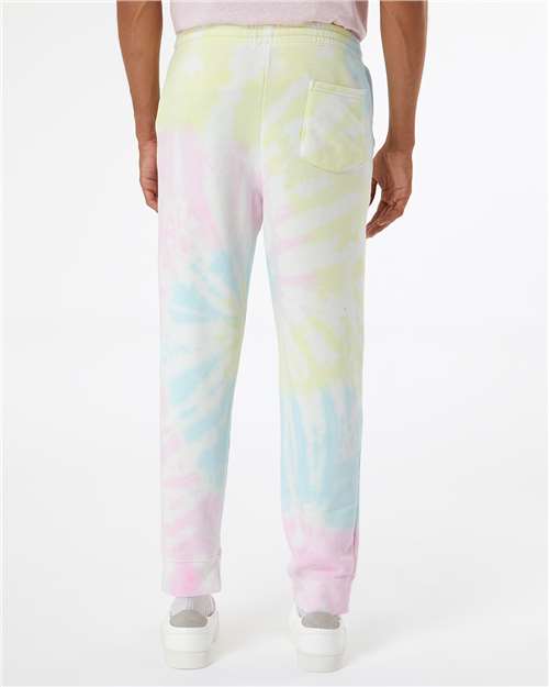 Unisex Tie-Dyed Fleece Sweatpants - PRM50PTTD 37