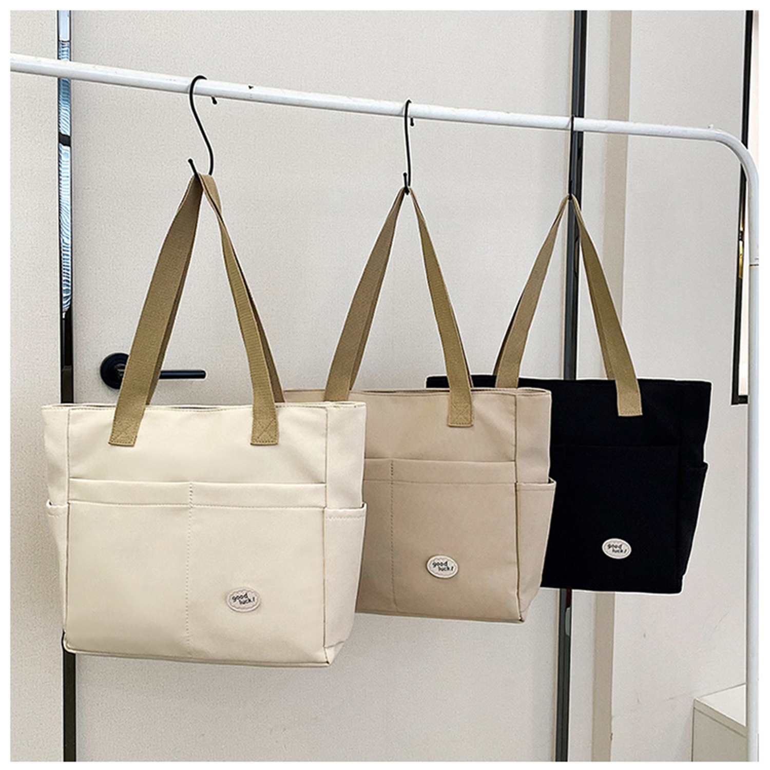 Reusable Travel Shopping Nylon Tote Bag 1
