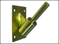 45 Degree Gold Portable Banner Wall Bracket 1
