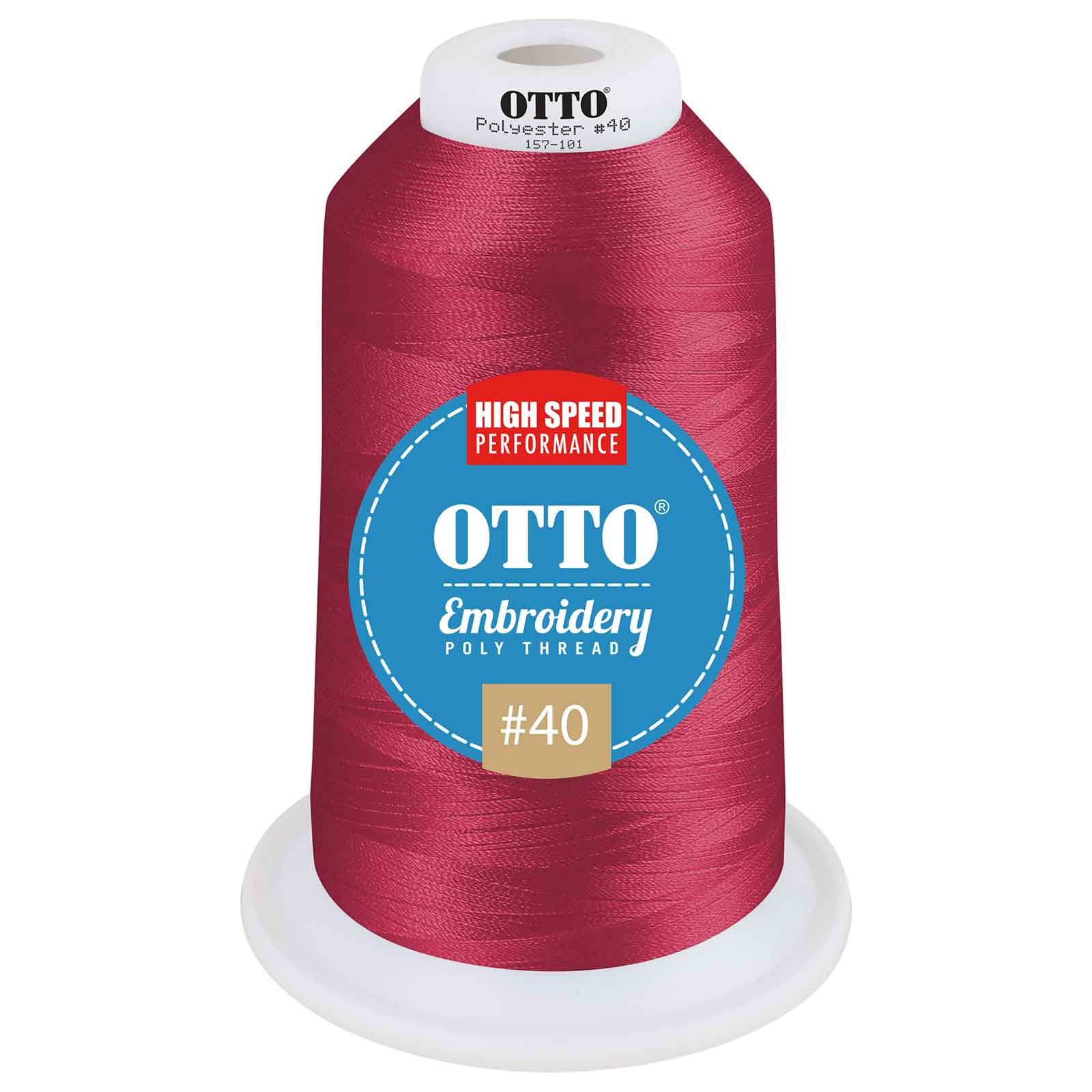 OTTO Embroidery Poly Thread #40 5,500 yd. King Cone 227