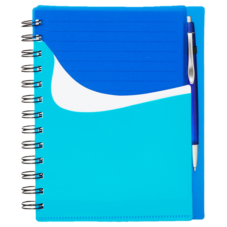 Spiral Notebooks with Front Pocket 10