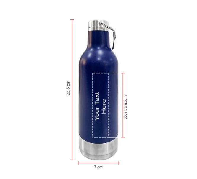 Personalized Stainless Steel Sports Bottle - Hot & Cold Camp 3