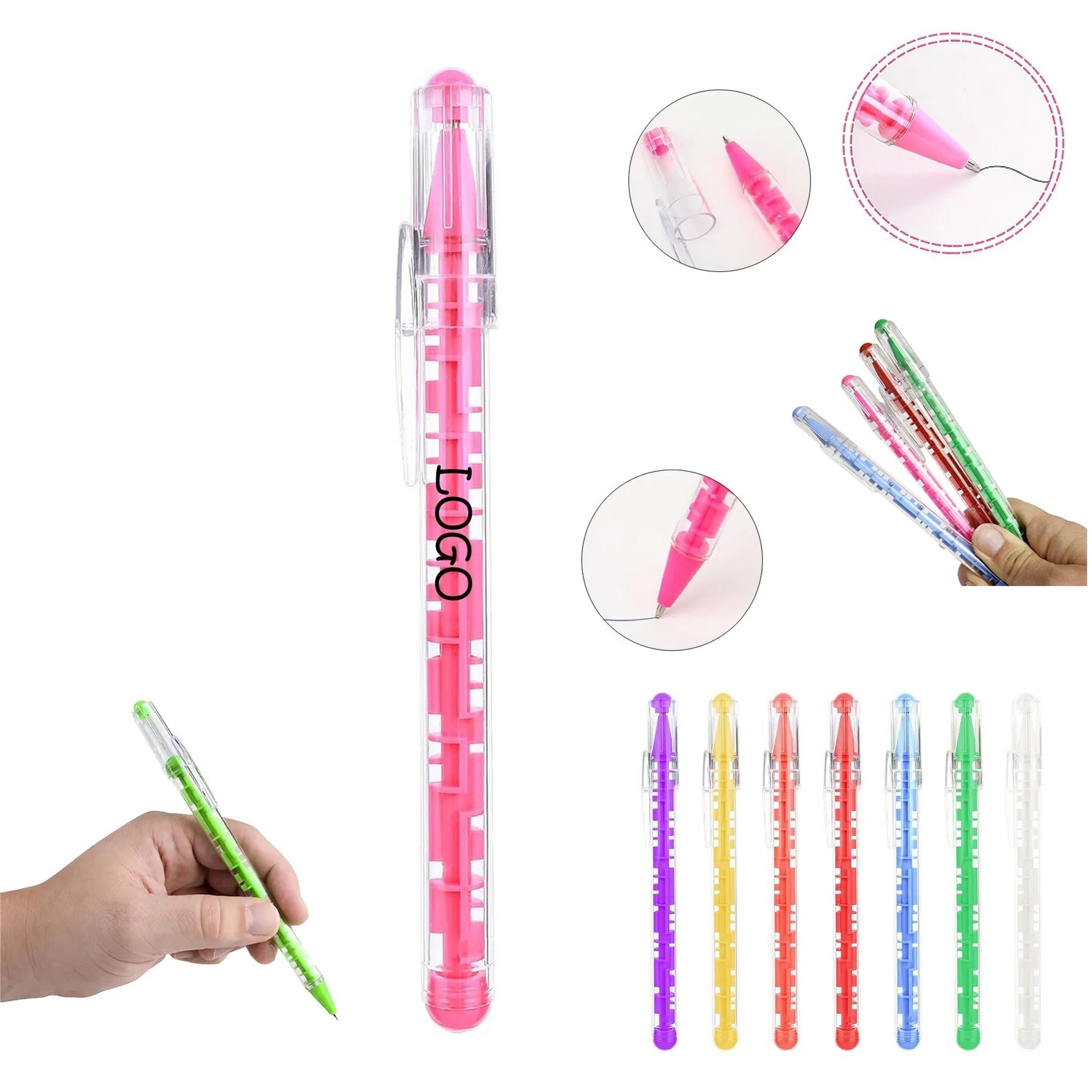 Puzzle Maze Novelty Ink Pen 8