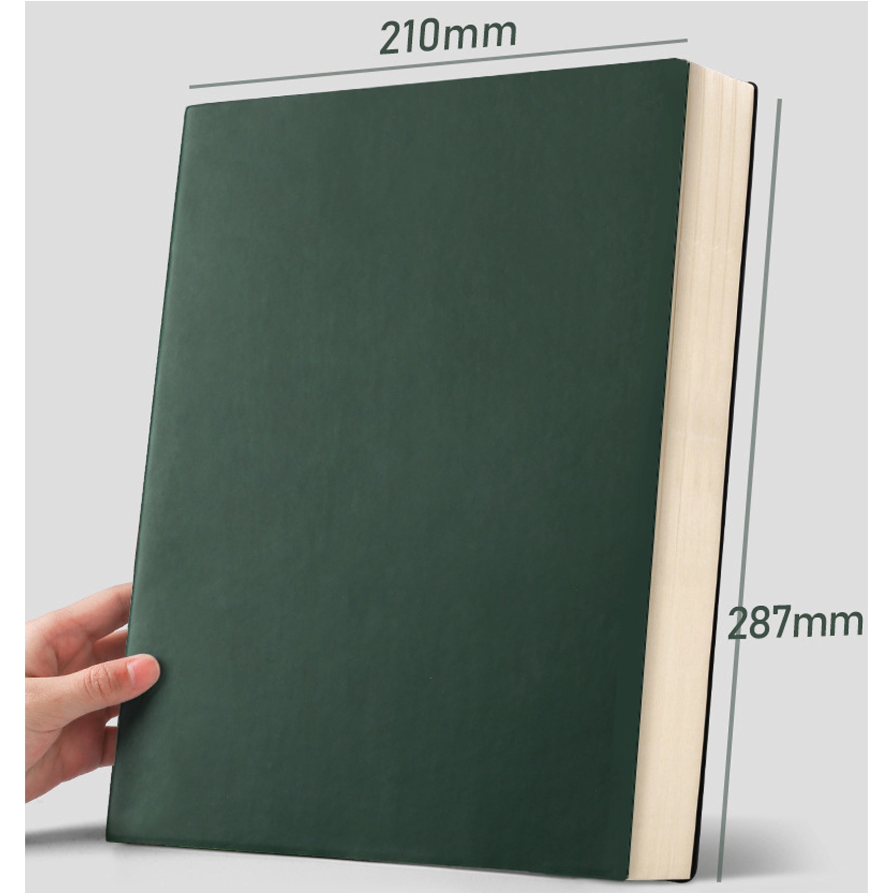A4 Classic Hardcover Notebook Journal PU Leather 10