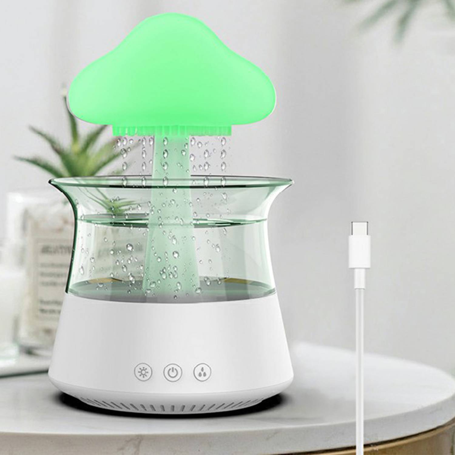 Plastic Humidifier Home Use Silent Air Hydration 6