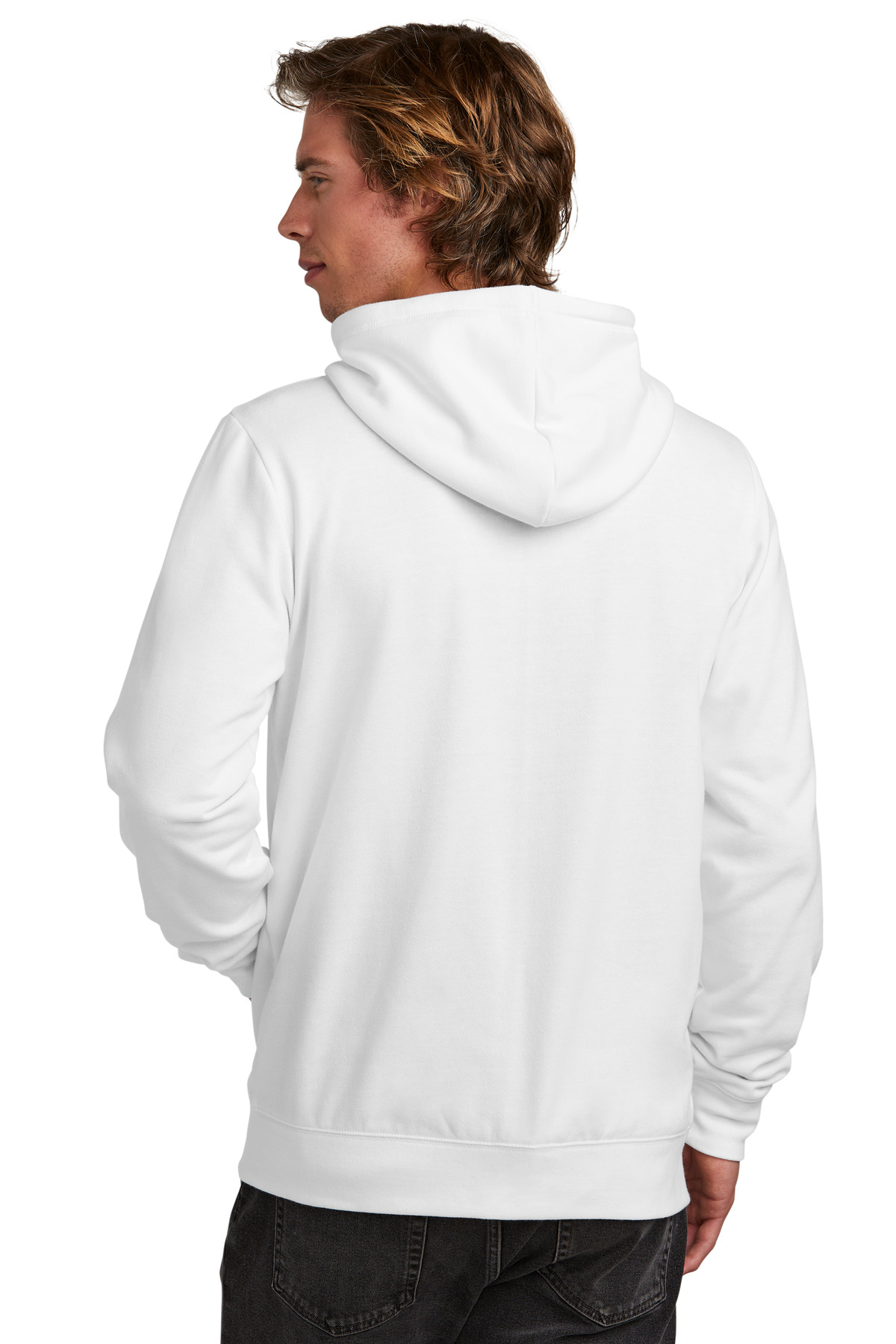 New Era Comeback Fleece Full-Zip Hoodie NEA551, custom hoodie or sweatshirt with logo imprint 8