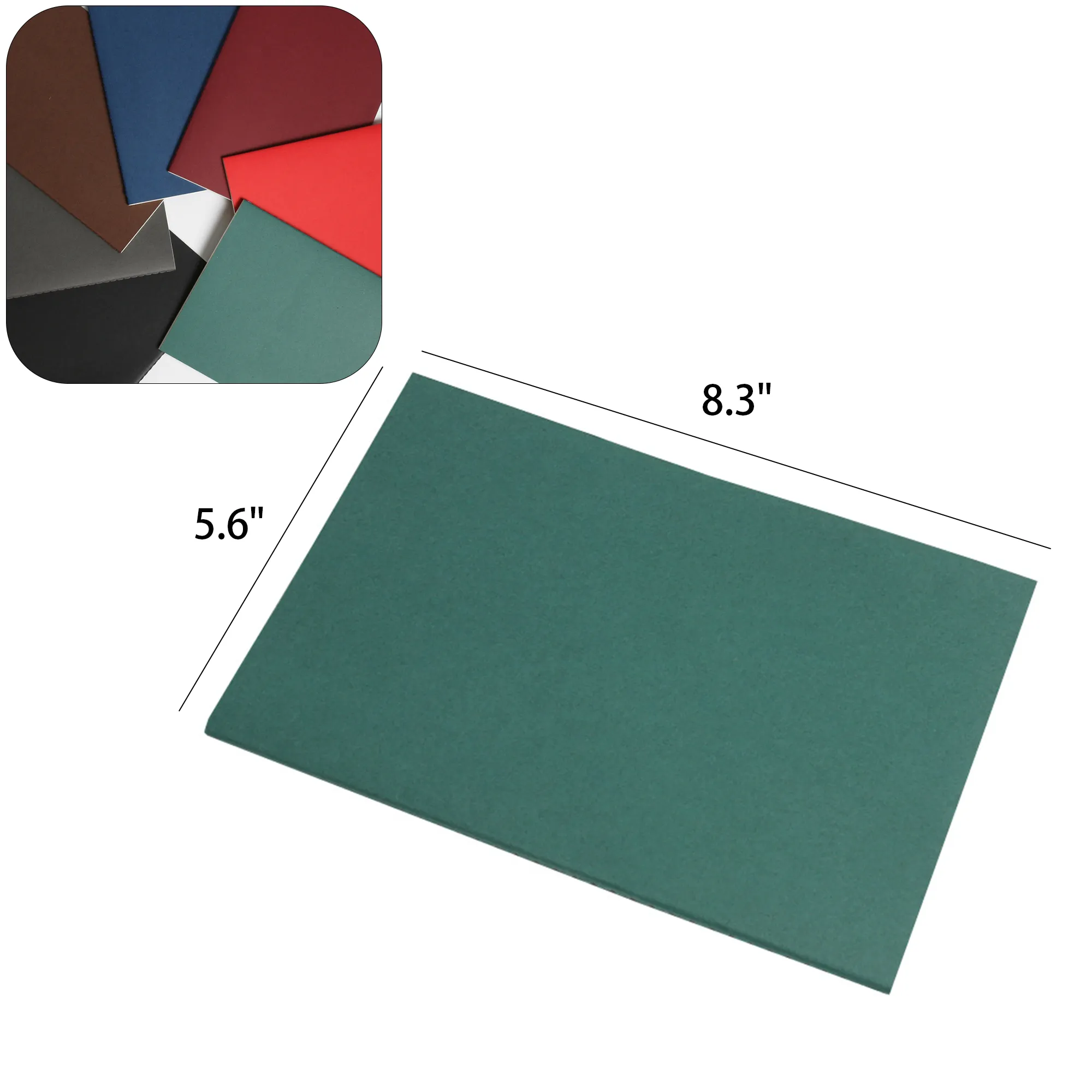 A5 Rainbow Kraft Cover Notebook 2