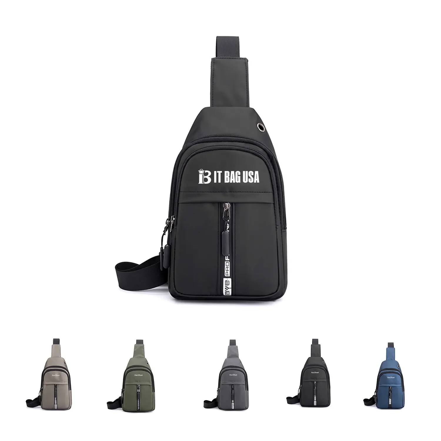Nylon Crossbody Sling Bag 1
