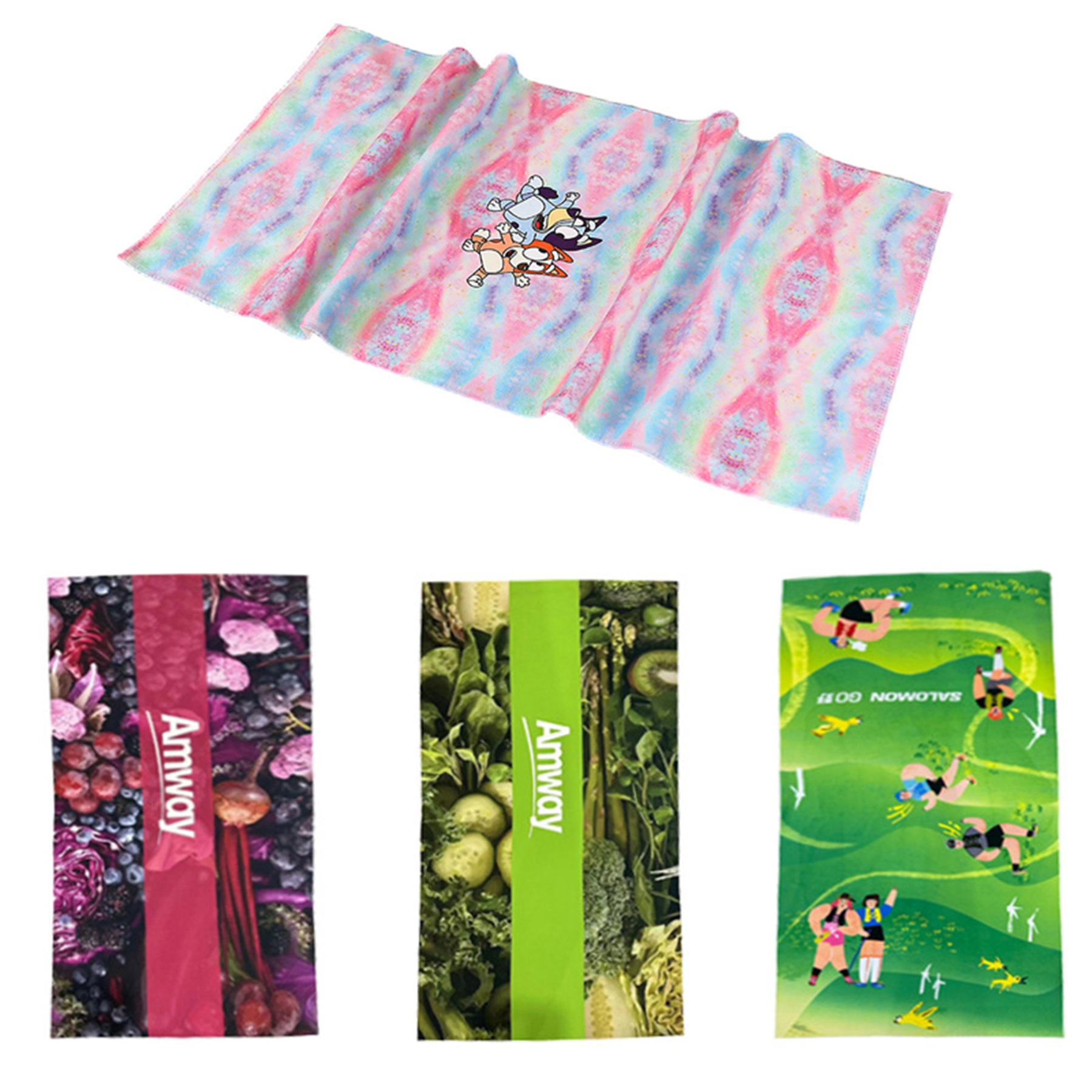 250gsm Full Color Sublimation Polyester Towel 3