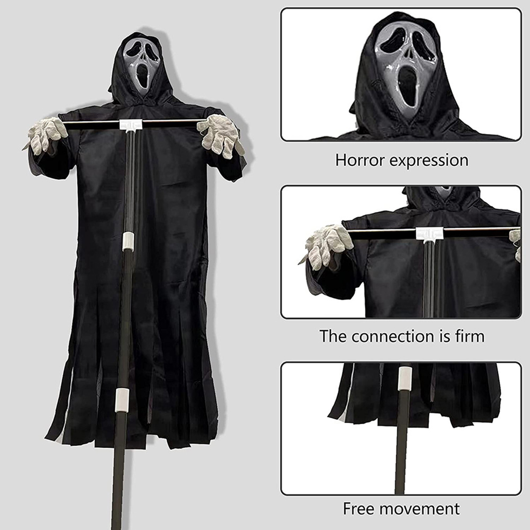 Ghost Flying Scarecrow Decoration 3