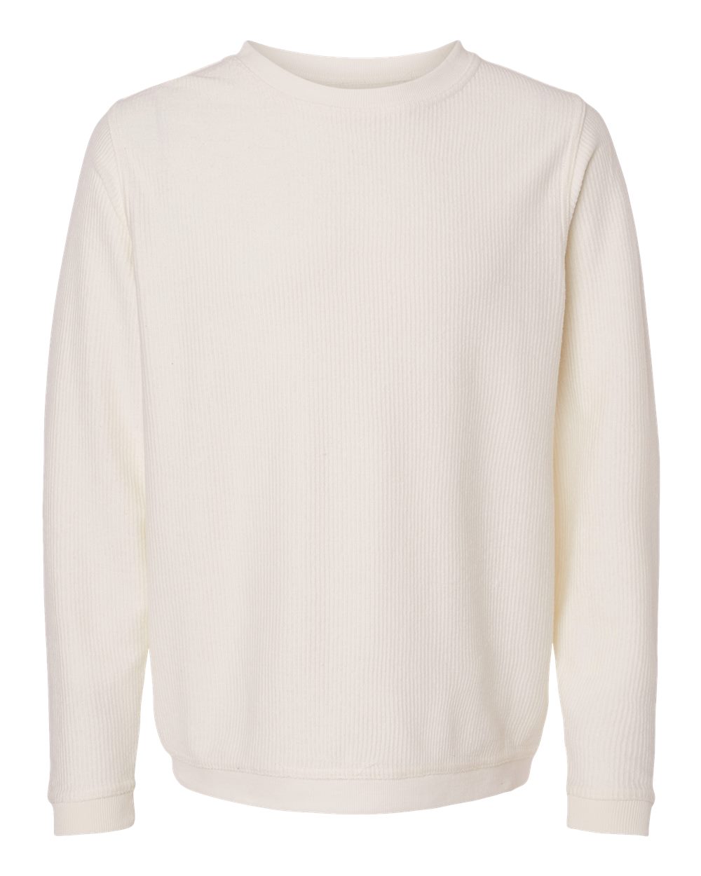 Unisex Corded Crewneck Sweatshirt - D02 22