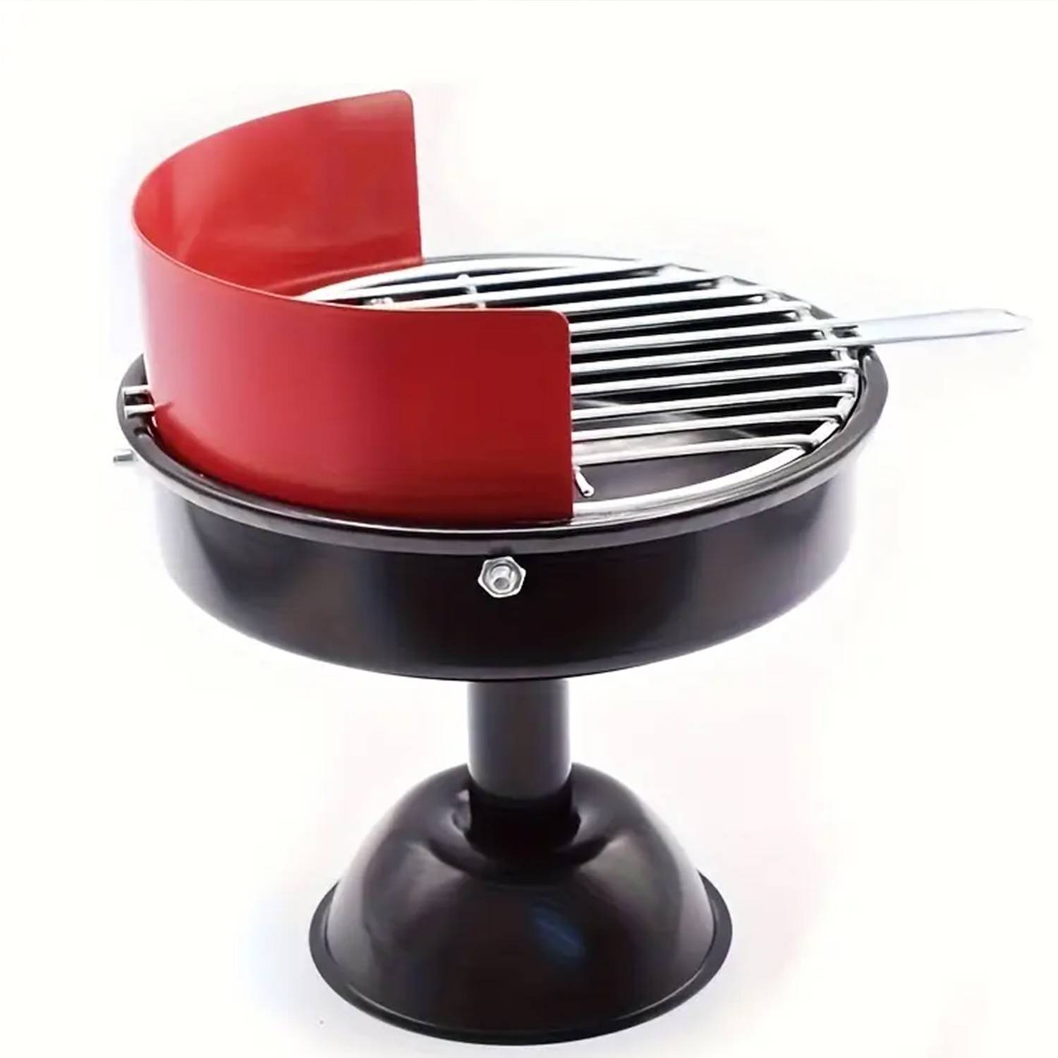 Creative Barbecue Grill Shaped Metal Ashtray 8