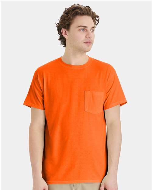 Unisex Workwear Pocket T-Shirt - W110 22