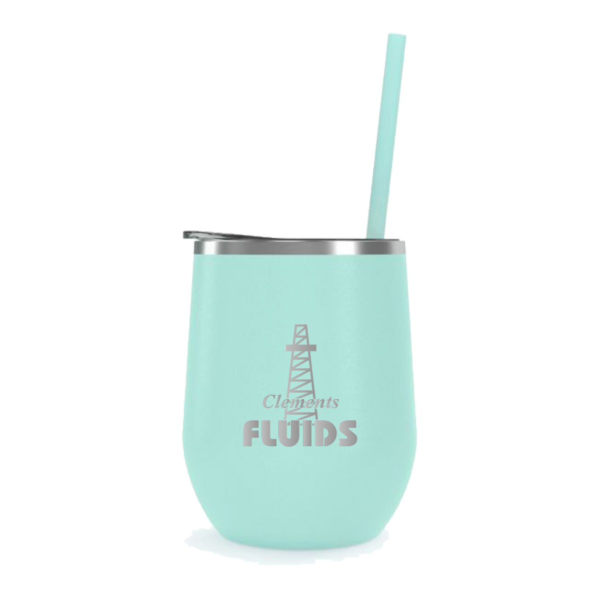 12 Oz. Maars Seafoam Bev Steel Stainless Steel Wine Tumbler