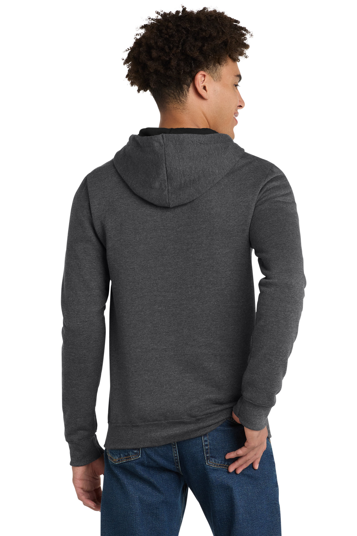 District The Concert Fleece Full-Zip Hoodie. DT800, custom hoodie or sweatshirt with logo imprint 1