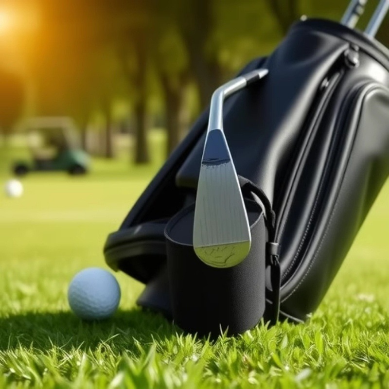 Golf Club and Golf Ball Cleaning Bag 4