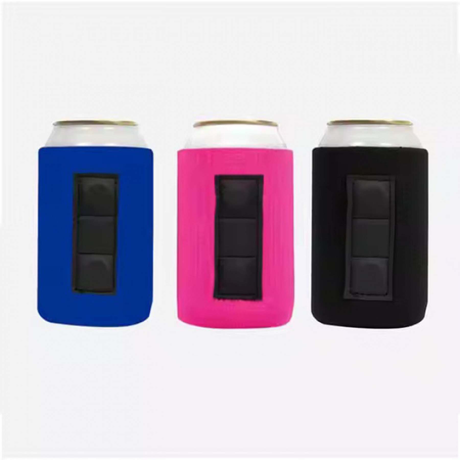 Magnetic Insulated Can Holder, custom koozie with logo imprint 3