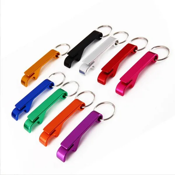 Aluminum Bottle Opener With Key Ring 4