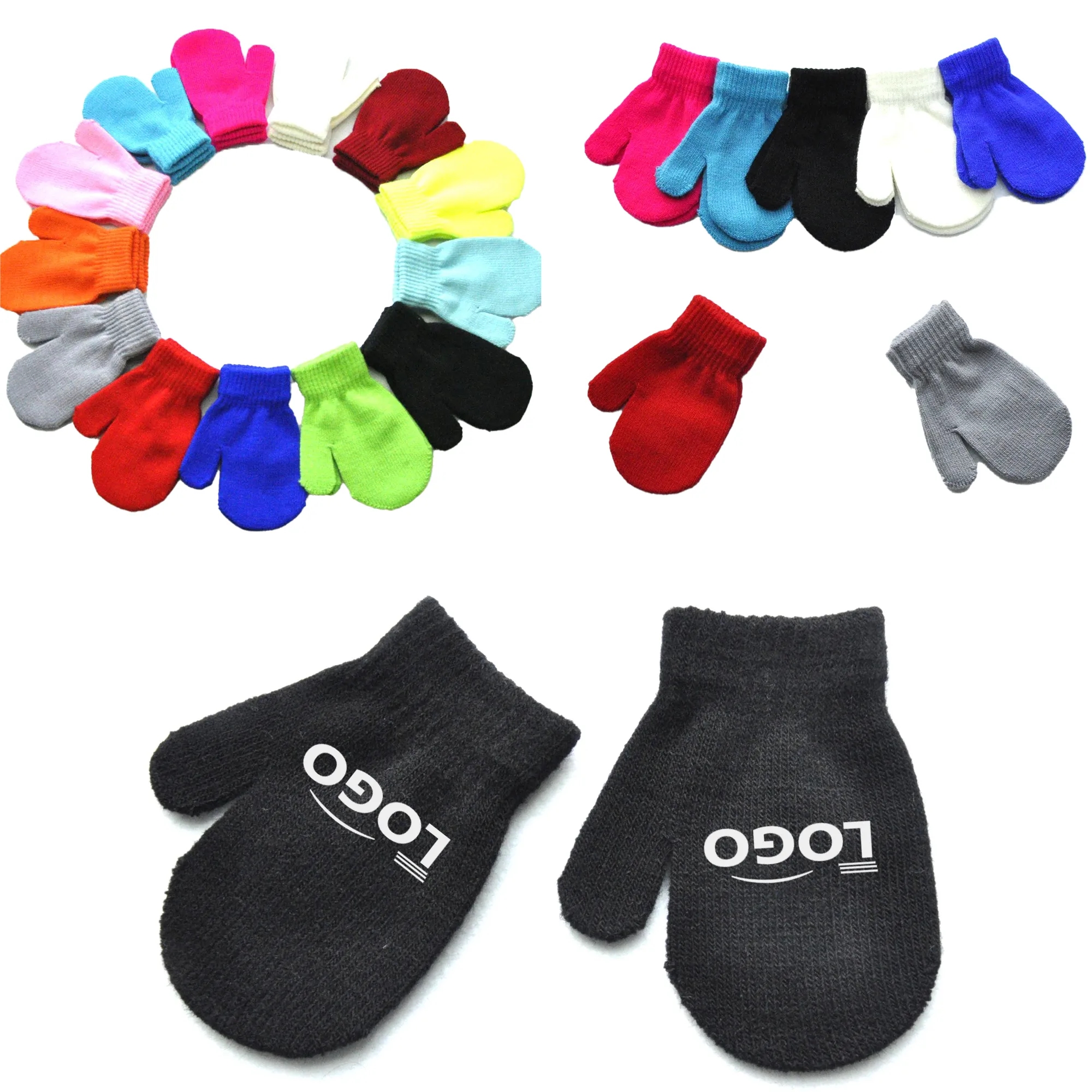 Warm Winter Gloves For Toddler Aged 1-6 1