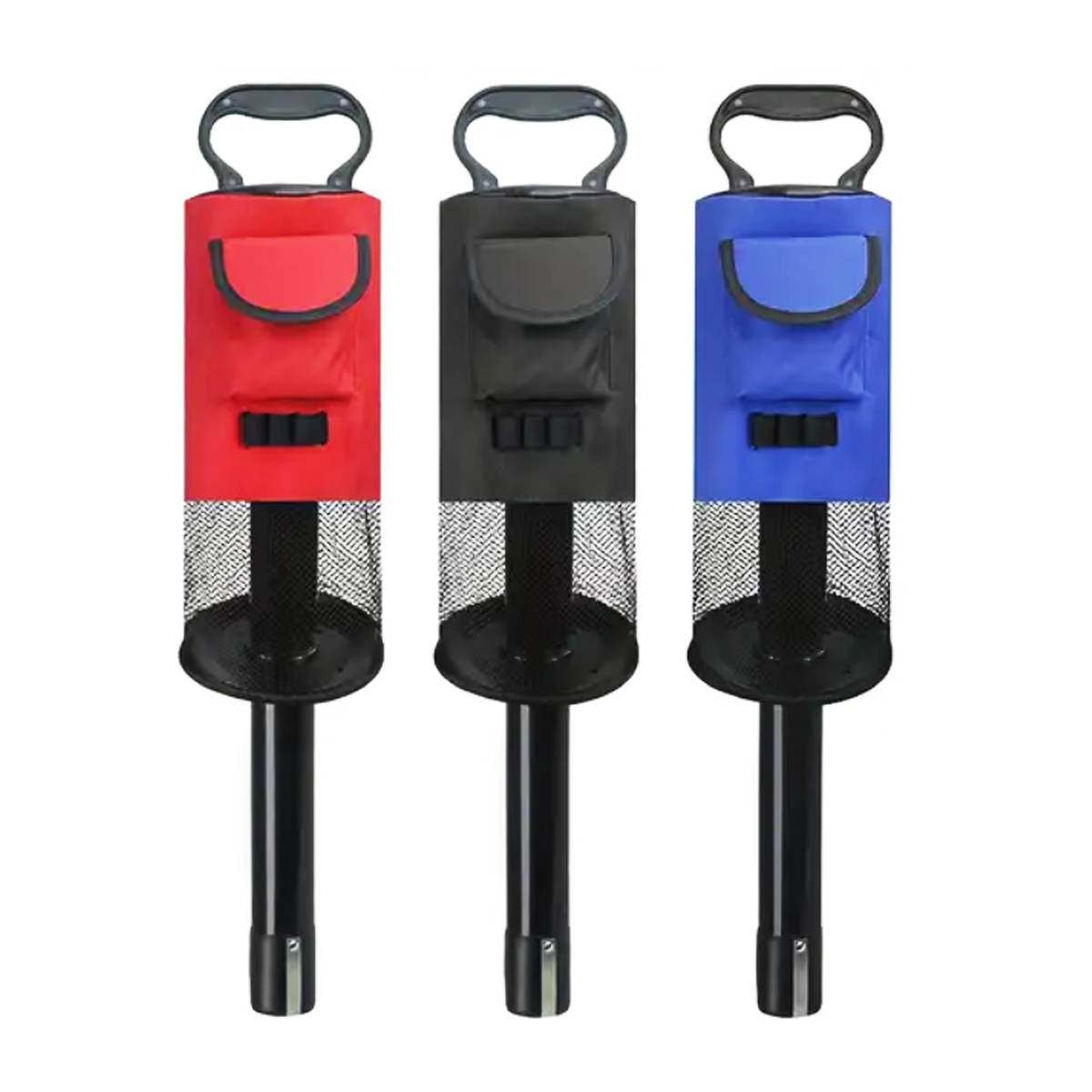 Portable Golf Ball Picker Tube W/ Detachable Mesh Bag 6
