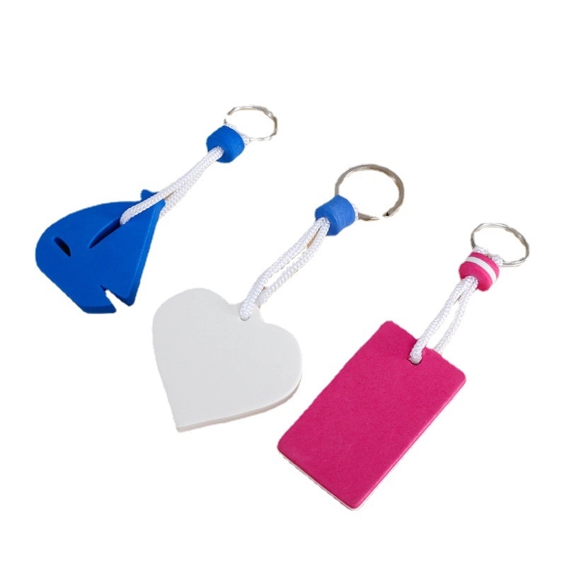 eva keychain pu buoy keyring 3