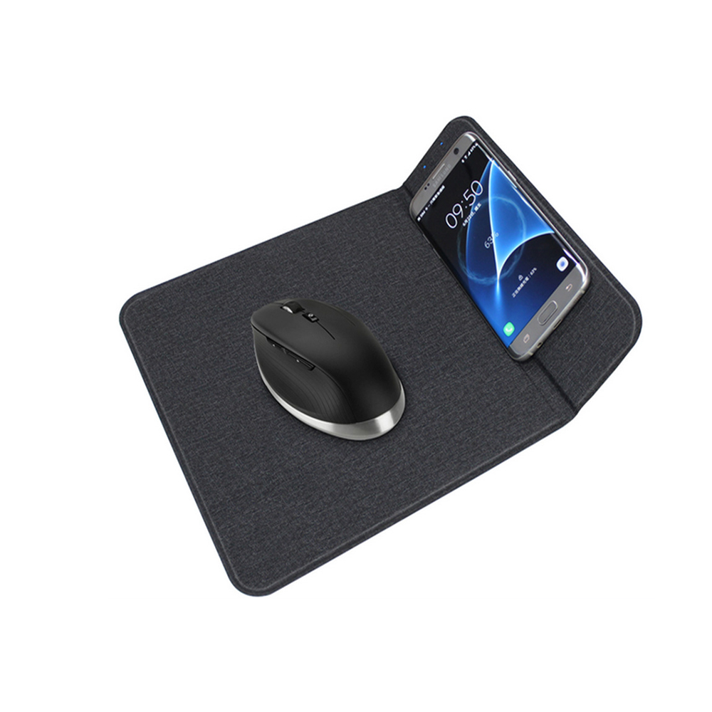 Wireless Charging Mouse Pad With the Phone Stand 4