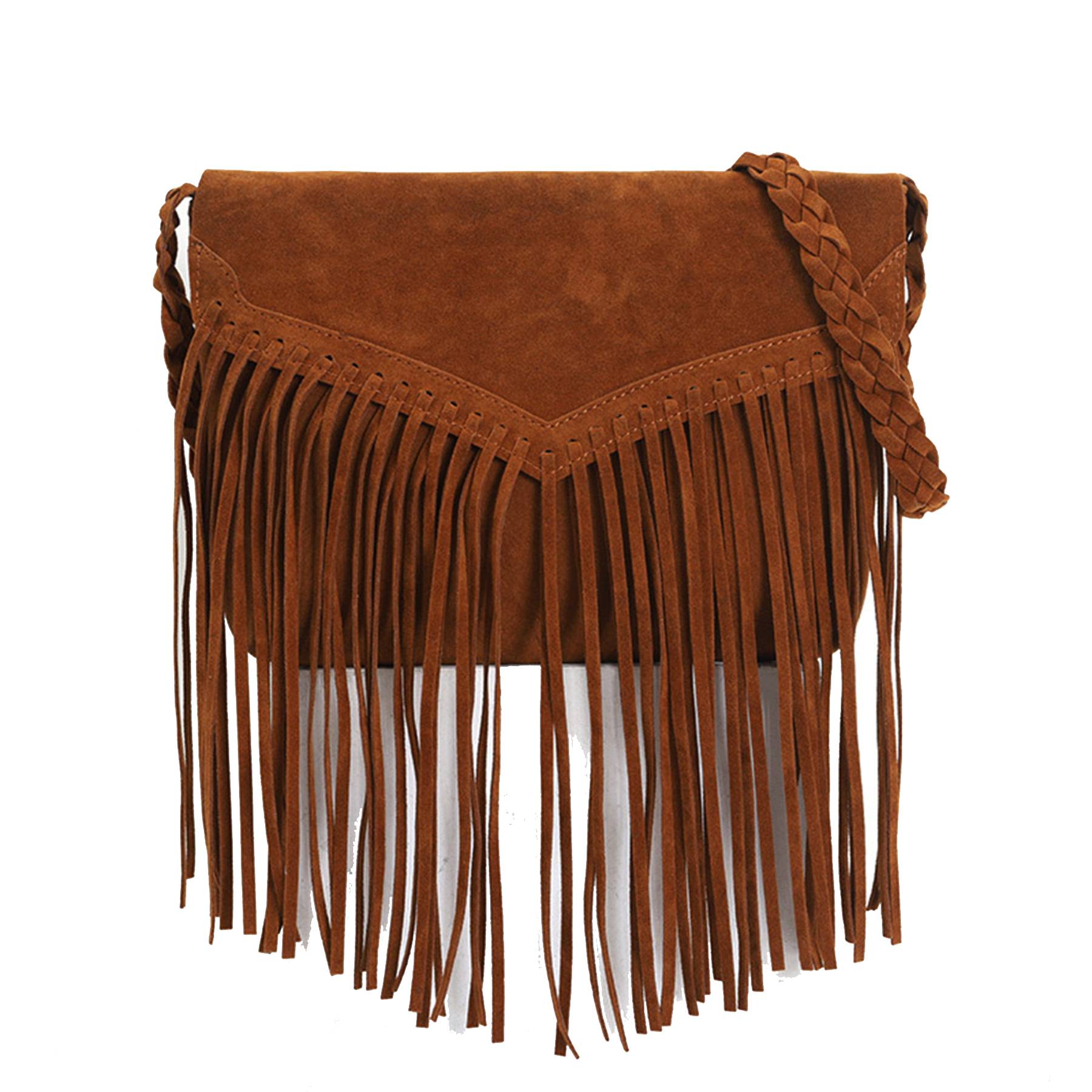 PU leather Fringed Female Shoulder Crossbody Bag for woman 4