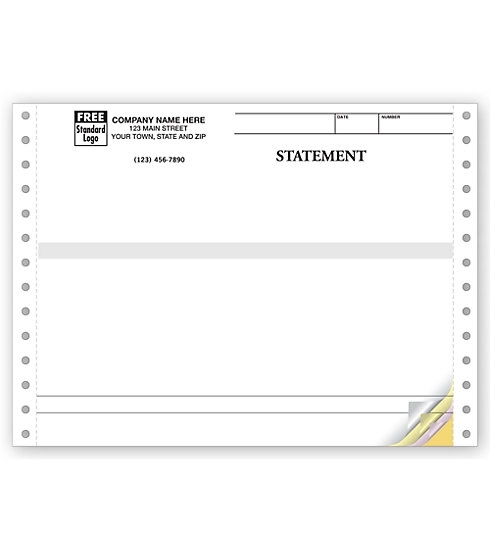 Multi Purpose Forms, Continuous, Classic 1
