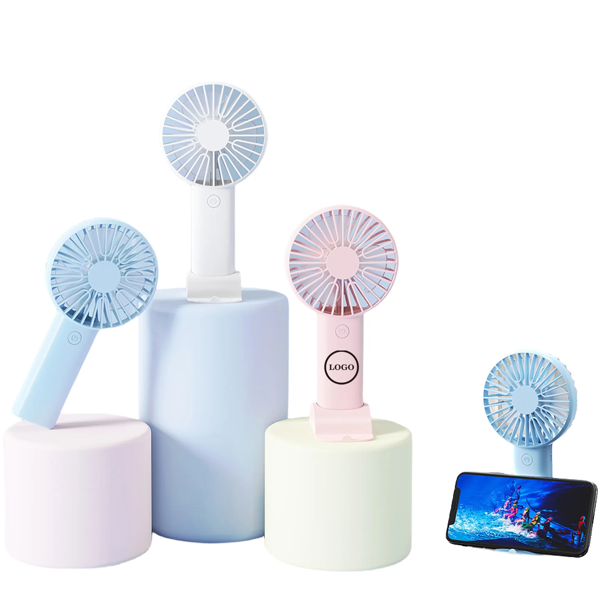 MOQ 30PCS Handheld Portable Mini USB Fans 3