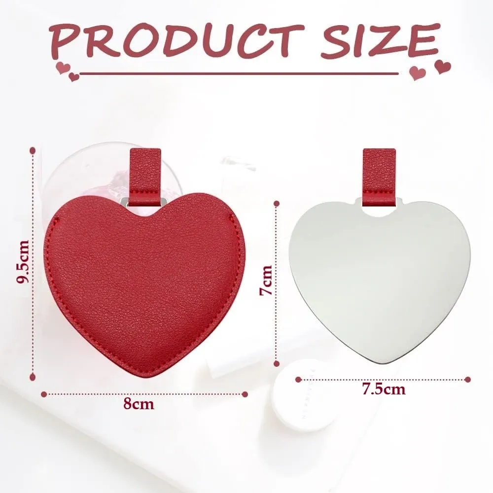 Heart Shaped Pocket Mirror 17