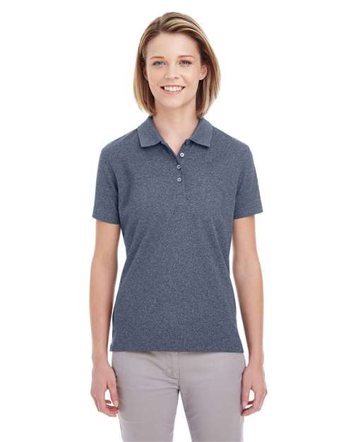 Women's Heathered Pique Polo - UC100W 5