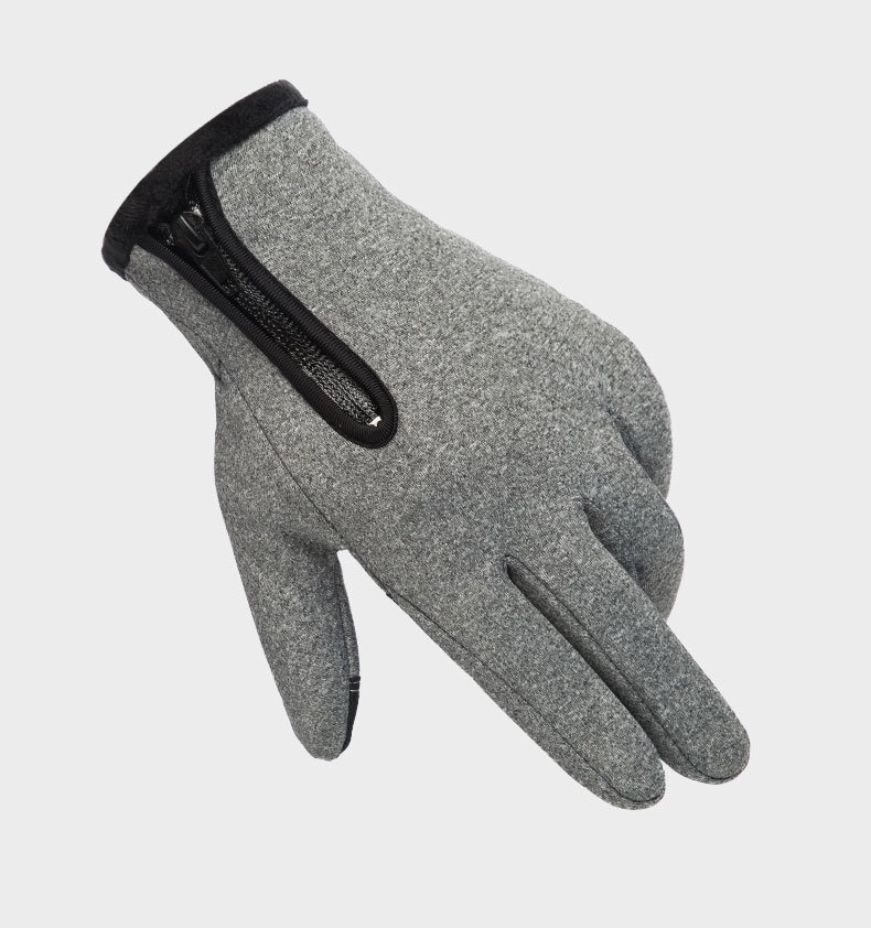 Custom Touch Screen Gloves for Men Skiing and Outdoor Work 5