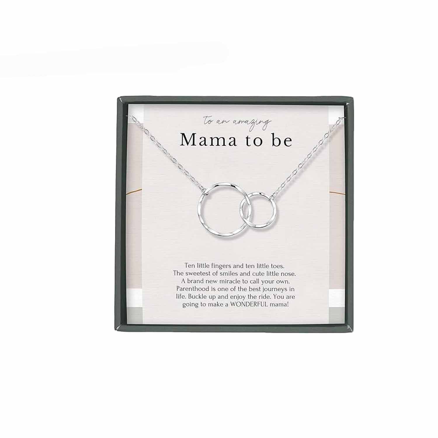 S925 silver five-ring cross necklace 8