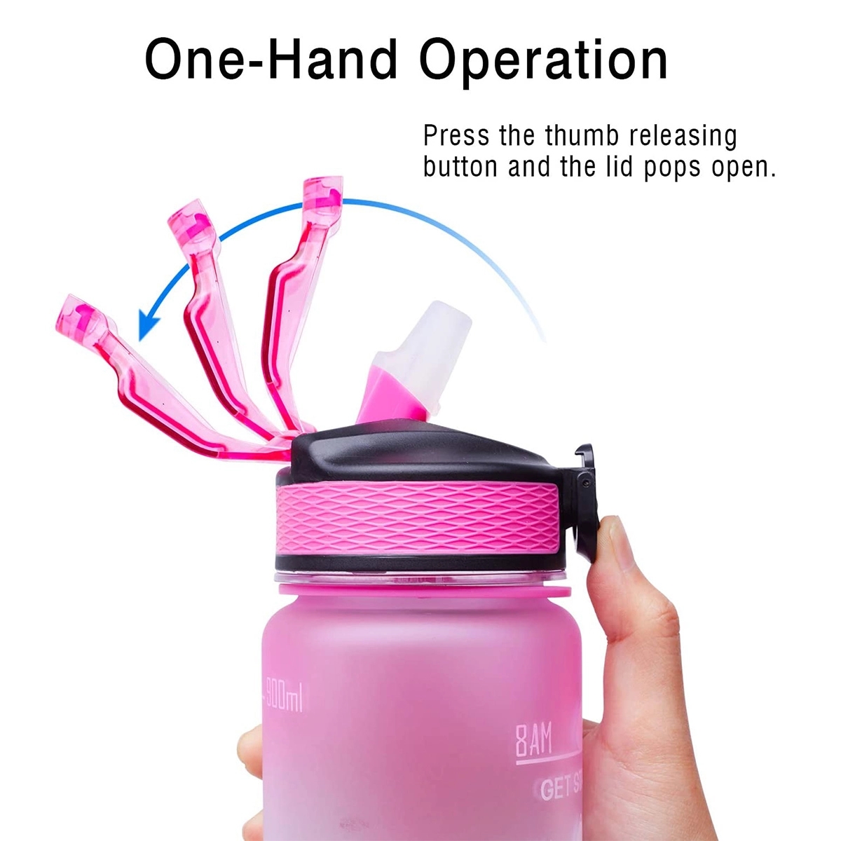 32Oz Leakproof Bpa Free Drinking Water Bottle 2