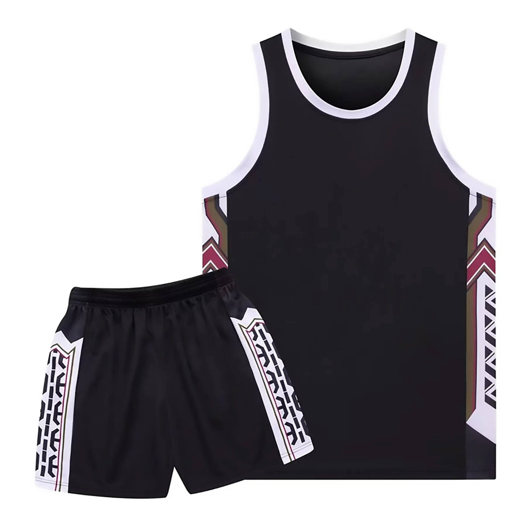 Spandex Quick-Drying Adult Basketball Jersey 2