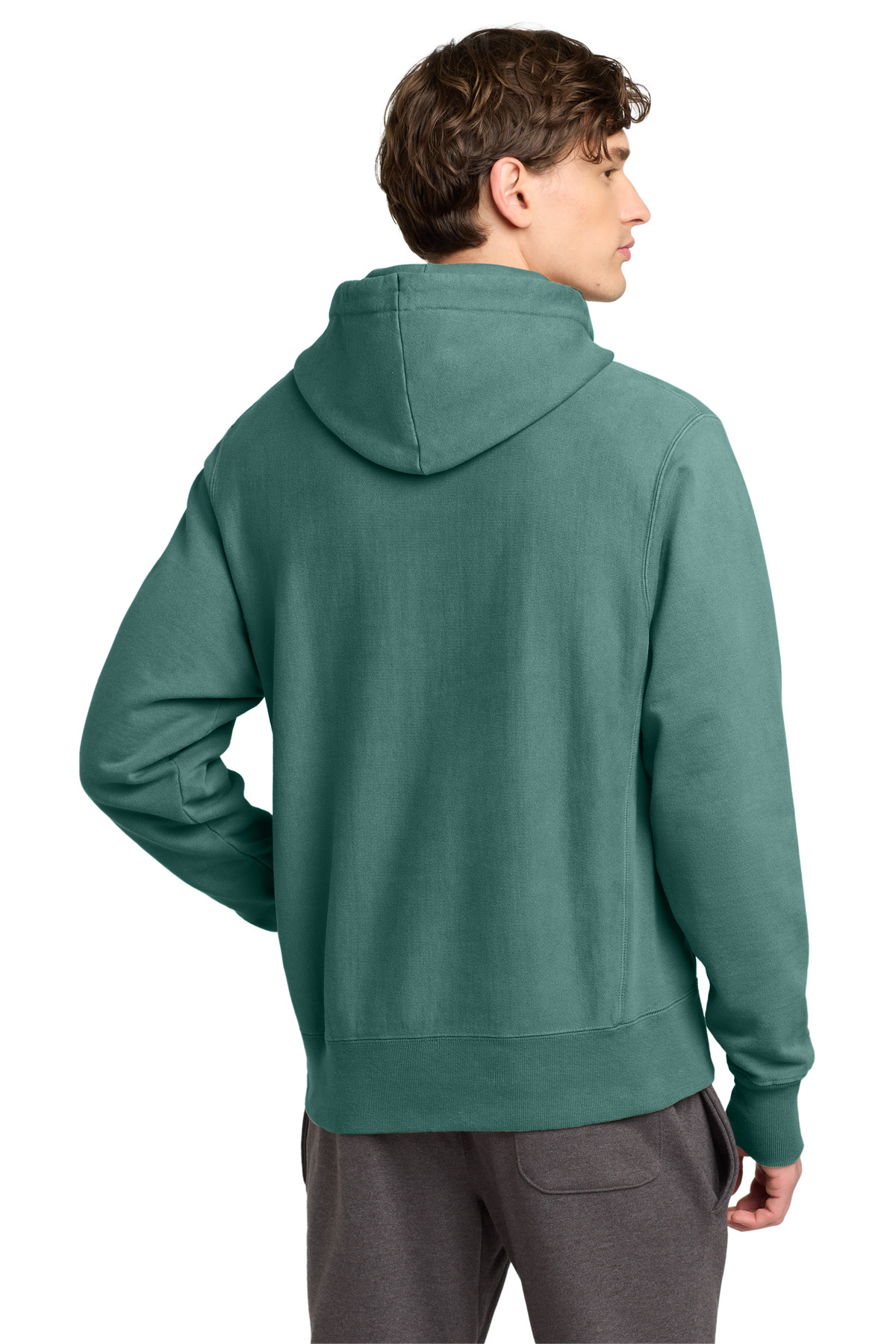 Champion Reverse Weave Garment-Dyed Hooded Sweatshirt. GDS101 4