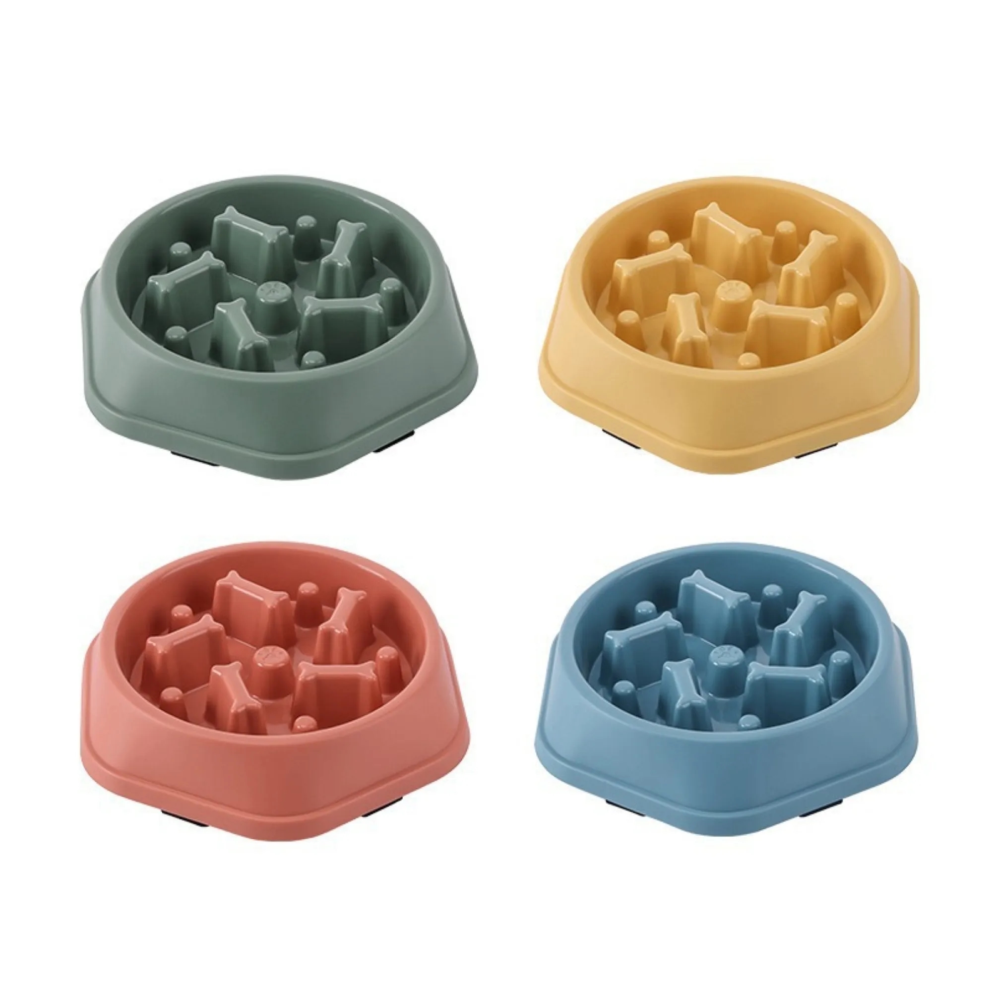 Slow Eating Anti Choking And Anti Slip Dog Bowl 2