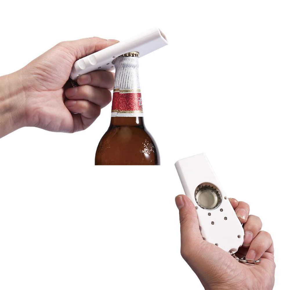Cap Launcher Shoots Bottle Opener With Key Ring 6