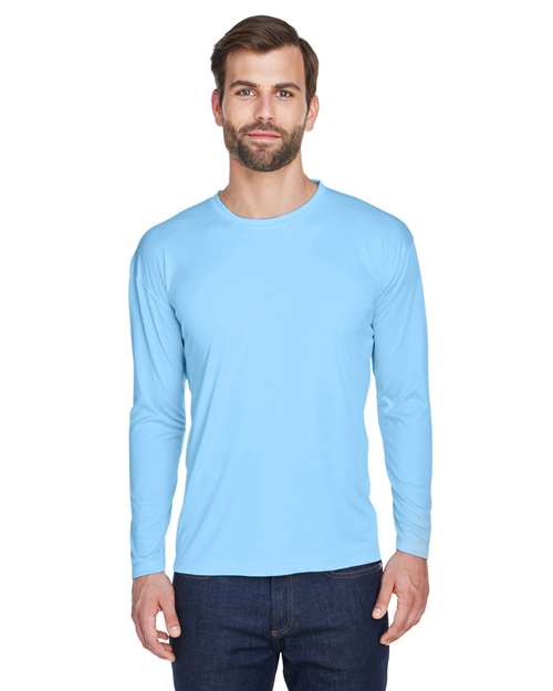 Men's Cool & Dry Sport Long Sleeve Performance Interlock T-Shirt - 8422 29